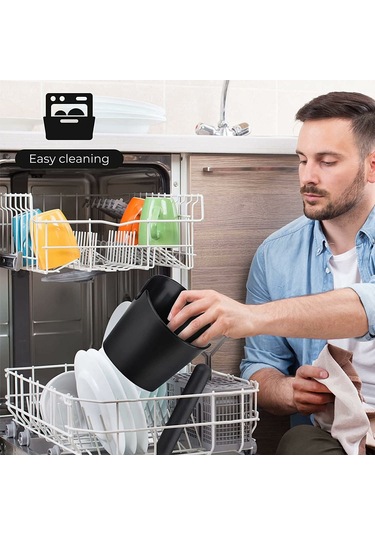 Ranyeek Kahve Tokuş Kutusu, Abs Malzeme, Oranj Renk, 12.2 Cm, Anti-kayma, Boyutlu Kapasite, Espresso Makinesi Arkadaşı, Barista Aksesuarı Diğer