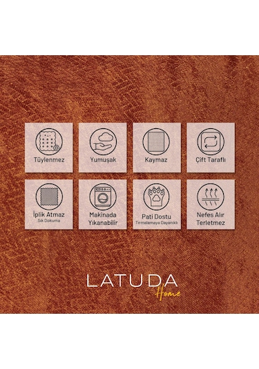 Jakarlı Şönil Koltuk Örtüsü Çekyat Örtüsü Koltuk Şalı 110x175 2 Ad. Kaymaz Kiremit Kiremit