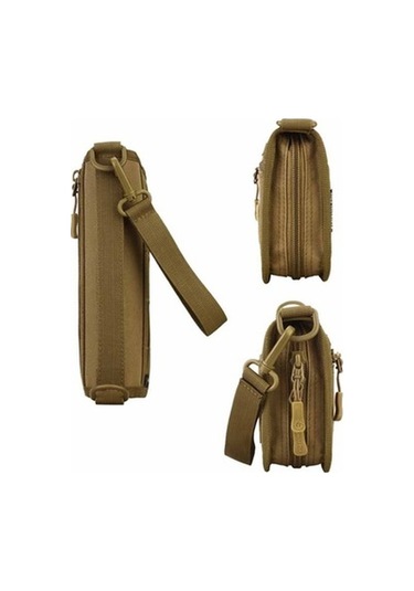 Zcjb Outdoor Seyahat Pasaport Cüzdanı 6 İnç Cep Telefonu Çantası Yeşil Ordu Yeşil