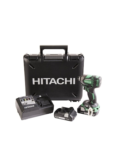 Hitachi-Hikoki WH18DBDL2 18V 5.0 Ah Li-ion Çift Akülü Darbeli Vidalama