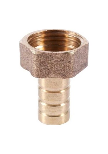 Trendooze 12mm Hortum Bağlantı Konnektörü 1/2bsp Dişi Adaptör, Altın 2831 - Özel Tasarım Diğer