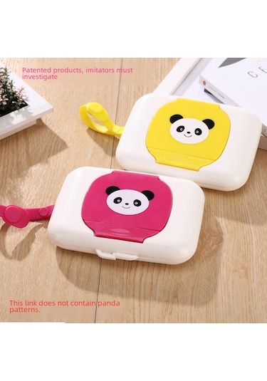 Wezone Sürekli Kullanıma Dayanıklı Taşınabilir Bebek Islak Mendil Kutusu - Ev Ve Dışarıda Kullanım, Yumuşak Dokuma, Sıcak Ve Soğuk Dayanıklı Siyah