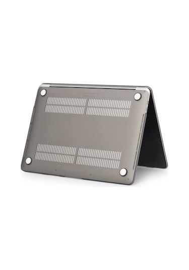 Arabulalaca Apple Uyumlu MacBook Pro 13.3" A1706 A1708 Mat Doku Kılıf Mat Füme