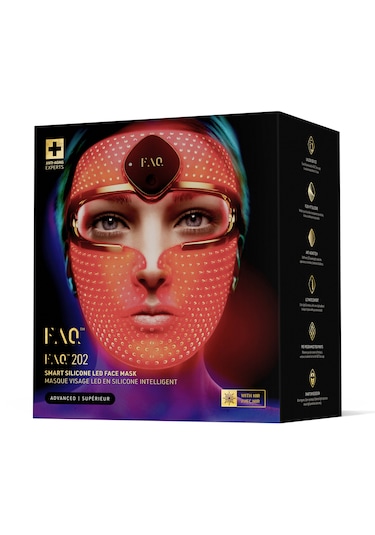 Foreo Faq 202 Yaşlanma Karşıtı Silikon Led Yüz  Maskesi