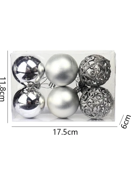 Buaoaoschristmas Decorations 6 Colors Christmas Decorations 001