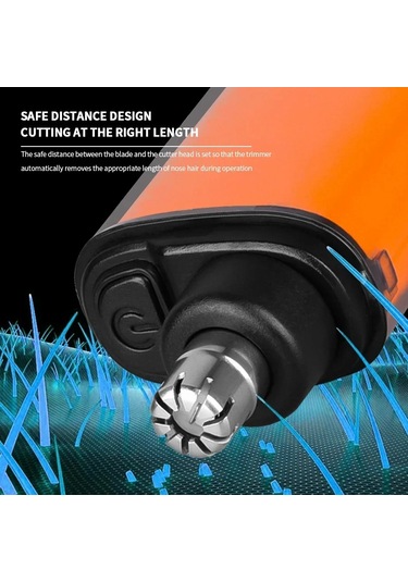 Elektrikli Taşınabilir Burun Kılı Kesme Makinesi 2024 Modeli