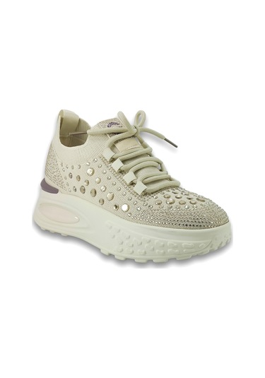Guja 305 5 25ya Kadın Sneaker Günlük Ayakkabı Bej Bej