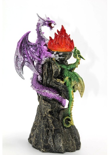 Polyester Ledli Dragon Figürü Alk2335