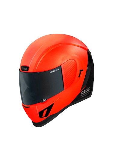 Icon Airform Counterstrike Mıps Kapalı Motosiklet Kaskı Mat Kırmızı Mat Kırmızı