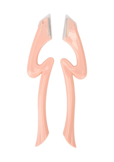 2 Adet Kaş Düzeltici Hassas Mikro Bıçaklı Kavisli Şekil Paslanmaz Çelik Koruyucu Kaş Düzeltici Alet Diğer