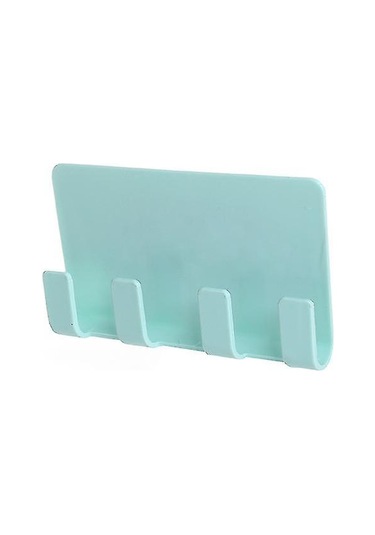 Jilet Tutucu Ve Havlu Kancalı Plastik Telefon Şarj İstasyonu B Çok Renkli