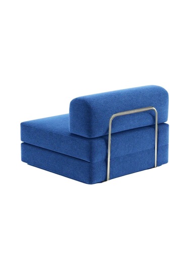 Modüler Legom Tekli Koltuk Lacivert