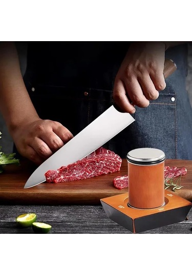 Fochsia Brown-1 Rolling Bıçak Bileyici Endüstriyel Elmaslı 15 20 18 22 Derece Mutfak Bıçağı