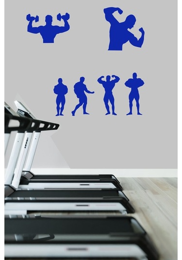 Spor Salonu Dekoratif Duvar Sticker. (30 Cm 1 Adet)