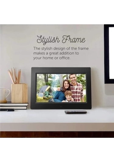 10 İnç Lcd Ekran Dijital Fotoğraf Çerçevesi Video Oynatma + Mp3