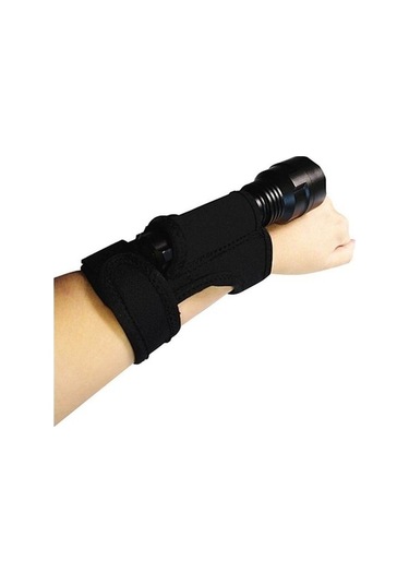 Ulzyvf Yumuşak Tutucu Tüplü Siyah Meşale Kol Feneri El El Dalış Dağı Açık 3x / Fn Siyah Siyah