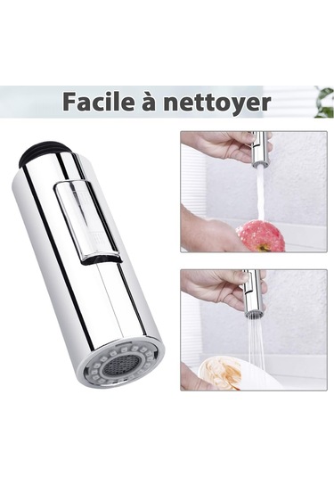 Çekmeli Duş Başlığı 2 Modlu Musluk Mutfak Musluğu Çekmeli Mutfak Duş Başlığı Plastik Yedek Duş Başlığı Banyo Mutfak Duş Başlığı Diğer