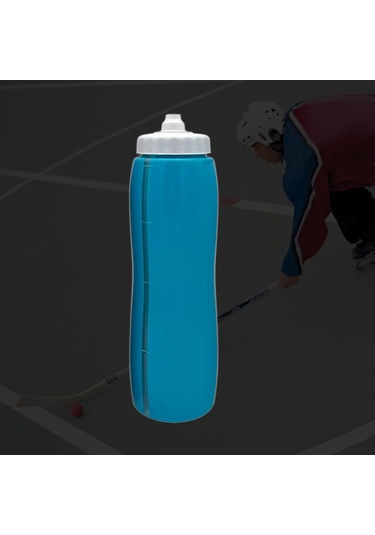 Homyl Sıkılabilir Su Şişesi 950ml Seyahat Hokeyi Yetişkinler Mavi