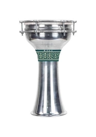 Midex Dbk-03 Alüminyum Düz Klasik Darbuka No.3 36x20 Cm