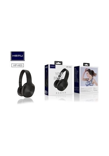 Hepu HP-H03 Kulak Üstü Kablosuz Bluetooth Kulaklık