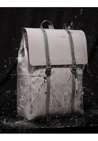 Gaston Luga Splash 2.0 Laptop Bölmeli Sırt Çantası - 16'' Gri Açık Gri