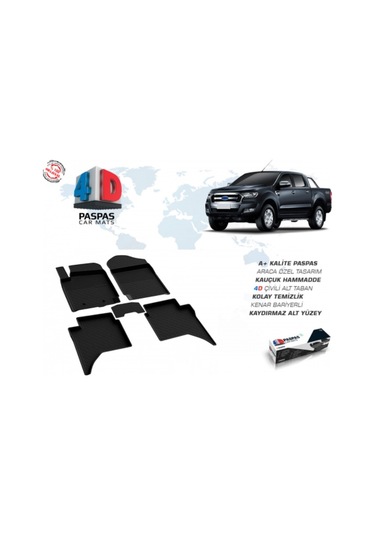 Ford Ranger 4D Paspas Siyah