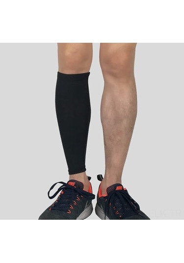 Xindoker Futbol, Beysbol, Basketbol İçin Profesyonel Kompresyon Bacak Kolluğu 2 Çift Turuncu - Spor Performansı Ve Koruma Turuncu