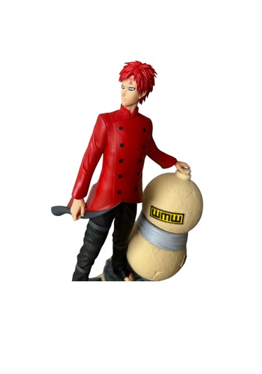 Sabaku No Gaara Sla 3d Baskı Ve El Boyaması Koleksiyon Figürü