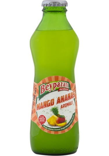 Beypazarı Mango Ananas Aromalı Maden Suyu 200 Ml X 24 Adet