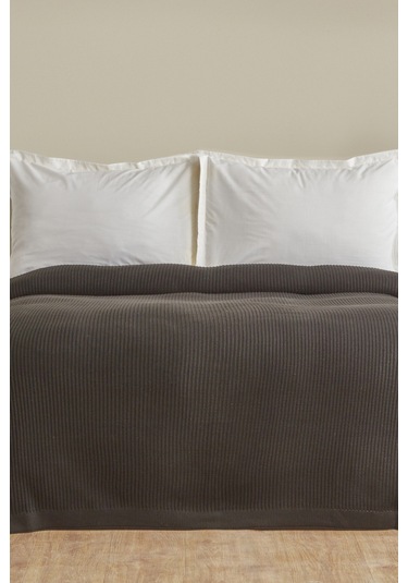 Karaca Home Cool Touch Çift Kişilik Triko Battaniye Siyah 200.22.14.0754 Siyah