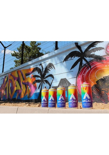 Akçalı 359-metalik Siyah Sprey Boya 400 ML