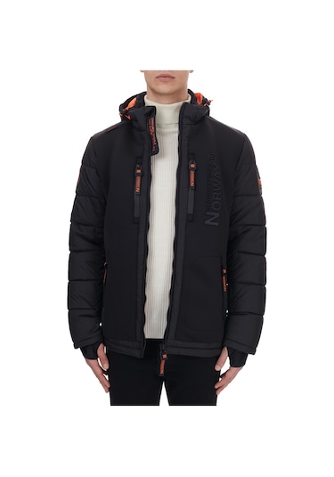 Norway Geographical Erkek Parka Beachwood (482474101) Siyah