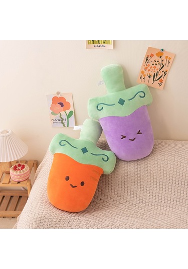 Jian Fan Yastık Kanepe Başlığı Yastık Ofis Şekerleme Yastığı - Beyaz Beyaz