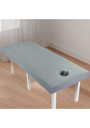 Ganzhoushop Yumuşak Tablo Suntek Su Masajlı Konforlu Kayma Gri-60x185cm Doku Tv