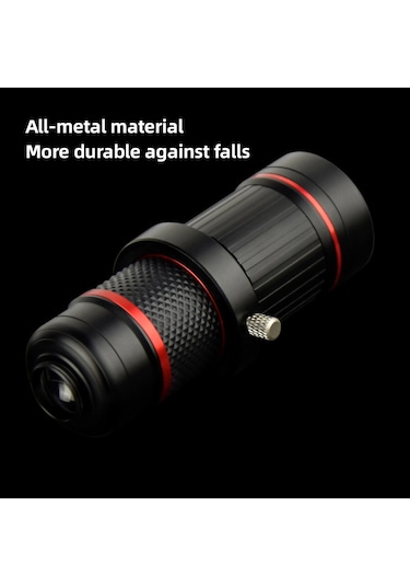 Youtek 18x Büyütmeli Profesyonel Telefon Teleskop Lens Seti - Tripod Ve Aksesuarlarla Tam Kiti