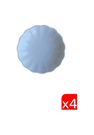 Kütahya Porselen Bone Luz Krem Kase 8cm 4 Lü Bnlzf08ks00 krem