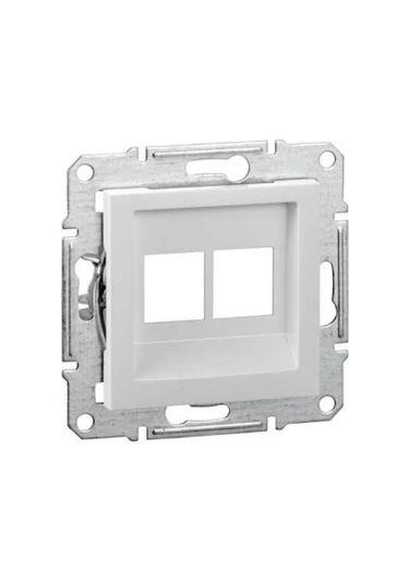 Schneider Electric Asfora Beyaz İkili Data Prizi Boş Rj45 Çerçevesiz - EPH4470521