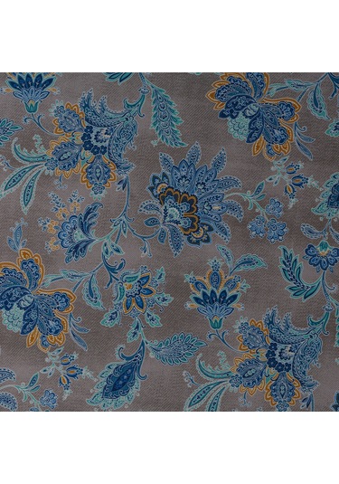 Koyu Vizon Dokuma Dijital Baskılı Kadife Şönil