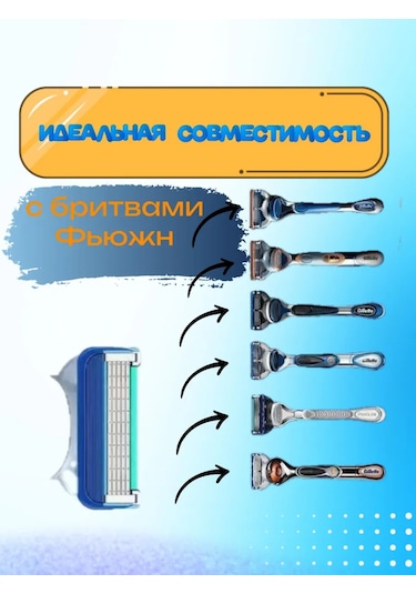 Popüler Tıraş Makineleriyle Uyumlu 4 Adet Tıraş Başlığı Lityafası 439552131