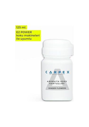 Carpex Koku Makinesi Kartuşu Ginger Flowers 125 ML