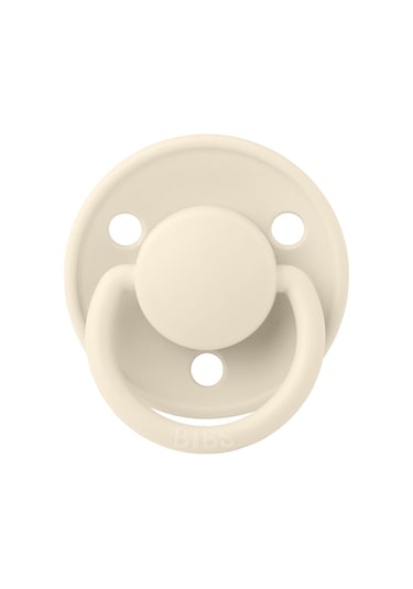 Bibs De Lux Silikon Emzik I Ivory I 0-36 Ay