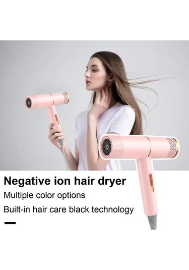 Ev Tipi Saç Kurutma Makinesi 800w Yüksek Güçlü Mavi Işık Negatif İyon Saç Bakımı Fön Makin Erkek Saç Kurutma Fön Makinesi 55815737