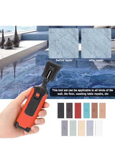 Hallow-seramik Fayans Tamir Alet Seti Çok İşlevli Dıy Tamir E22446