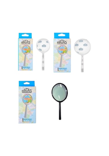 Hataş Dörtlü Mercek Seti Büyüteç 40-50 60-90 Mm