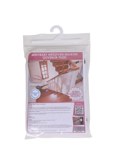Miny Baby Merdiven / Balkon Güvenlik Filesi