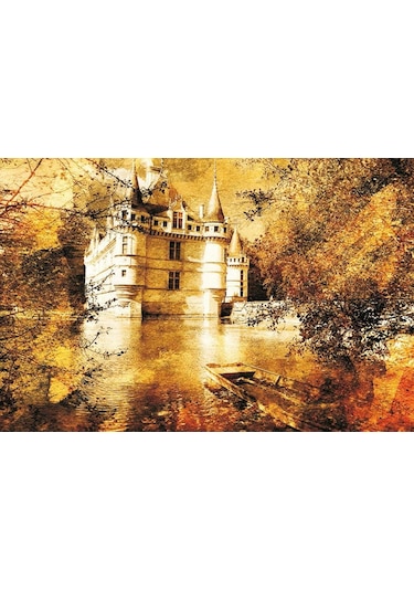 Gold Puzzle 500 Parça Azay Le Rideau Şatosu Puzzle