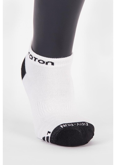 Maraton Regular Unisex Beyaz Çorap Beyaz