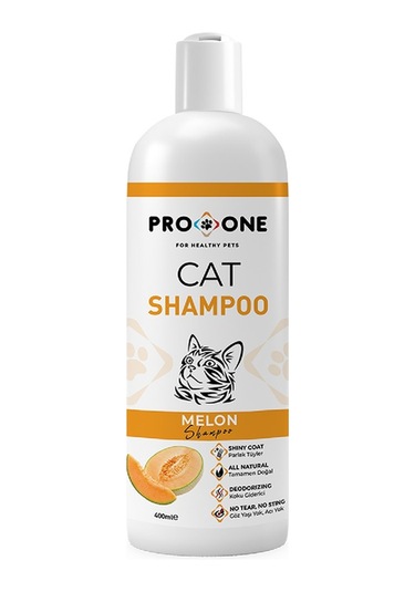 Pro One Kediler İçin Kavun Özlü Şampuan 400 Ml