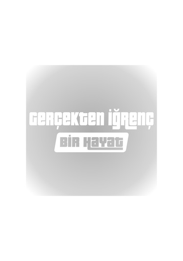 Gerçekten Iğrenç Bir Hayat Sticker Otomobil Cam Sticker (514998138)