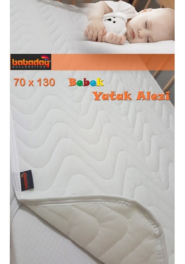 %100 Sıvı Geçirmez Yatak Alezi Bebek Yatağı(beşiği) için 70x130